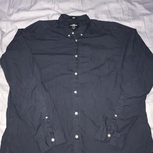 H&M Fitted Button-down Casual Shirt
